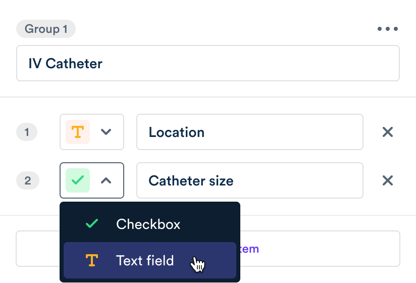 Build your own checklists